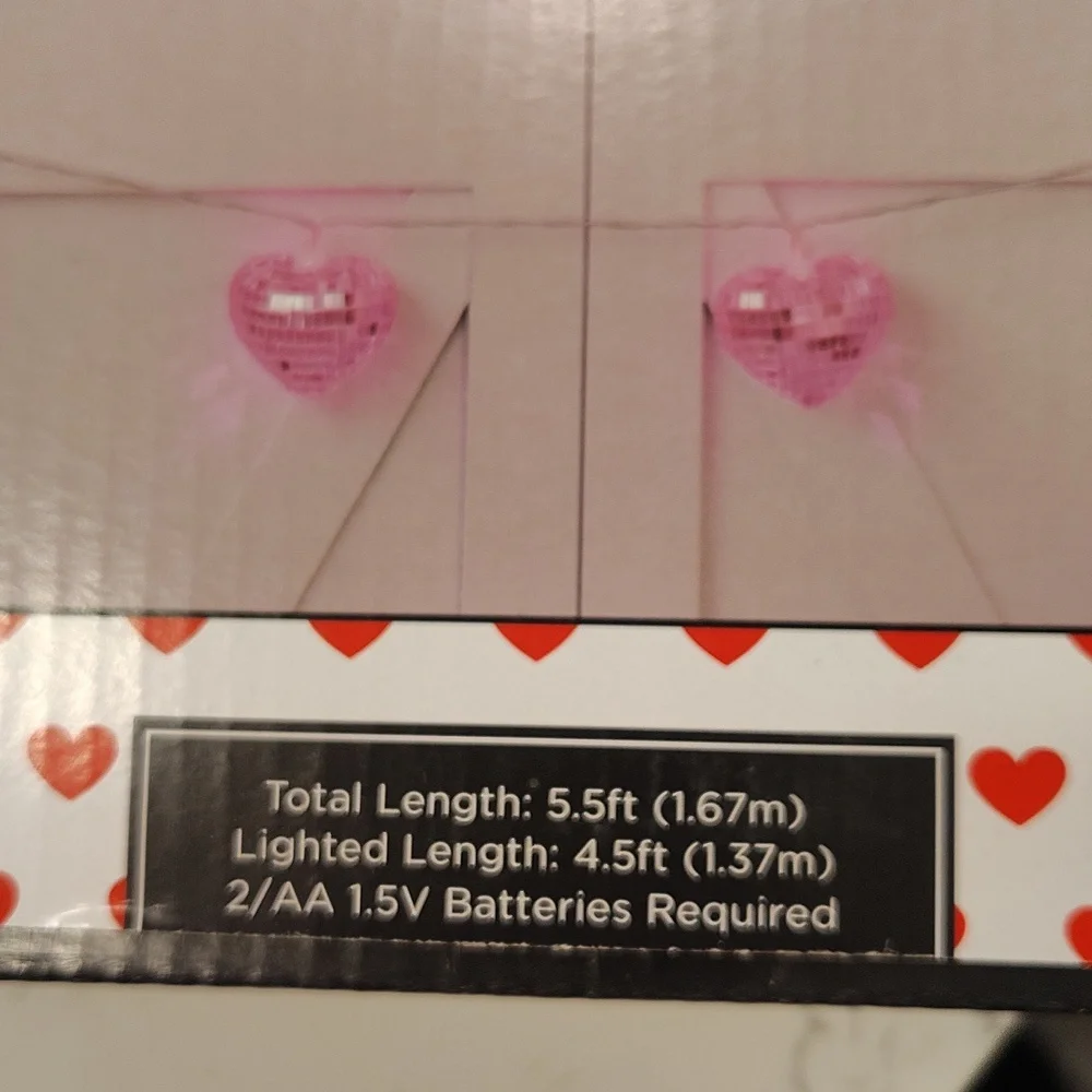 Disco Heart Lights